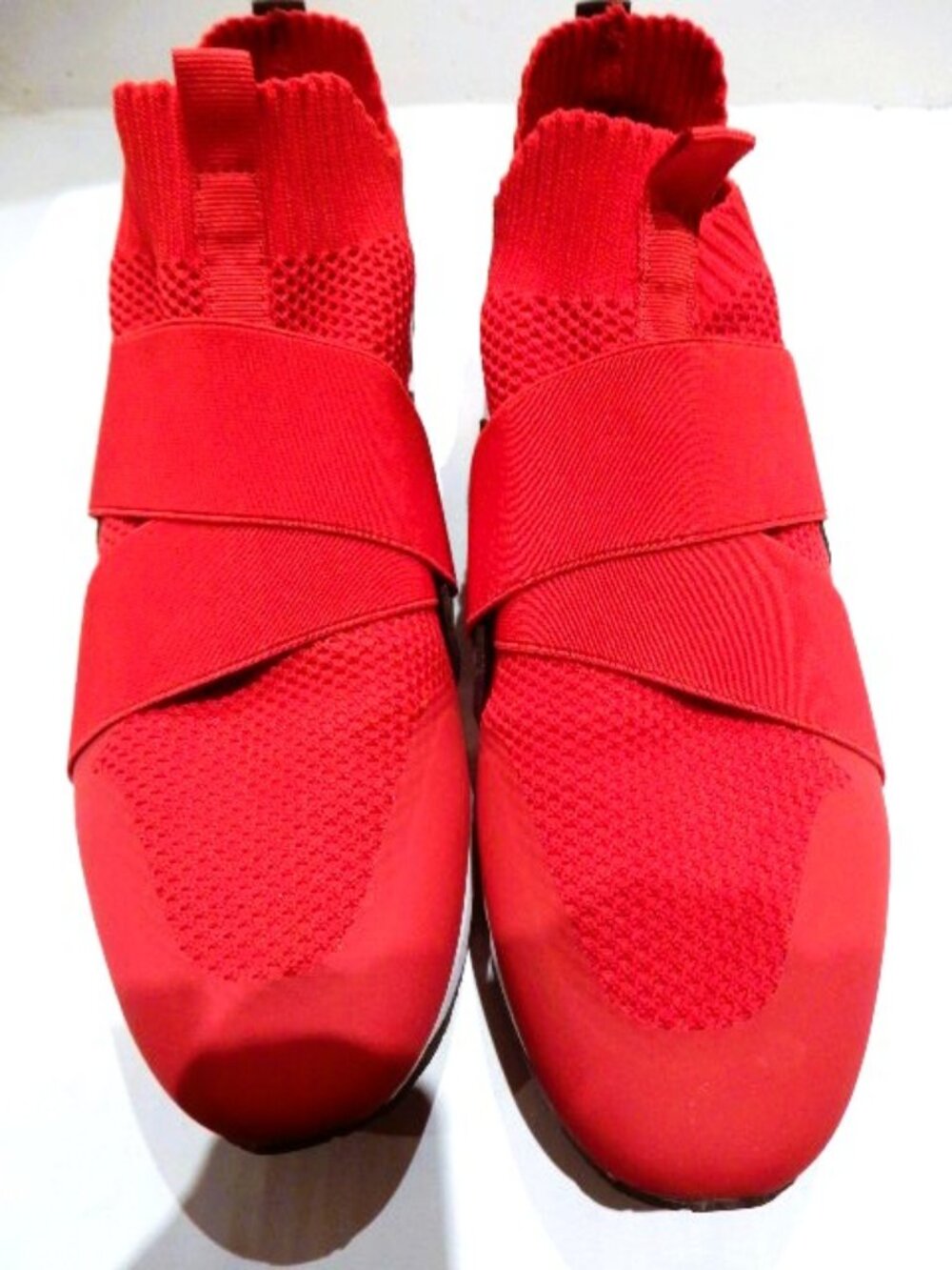 Hugo Boss Red Hybrid Slip-on Sock Sneakers in EU 42 / USA 9